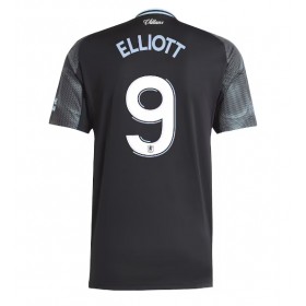 Pánské fotbalový oblečení Aston Villa Harvey Elliott #9 Venkovní košile 2025-26 Krátkým Rukávem